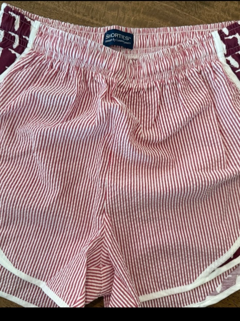 Lauren James Seersucker Shorts Women’s Medium New With Tags